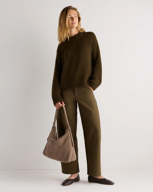 Sutton Suede Shoulder Bag - US 0591