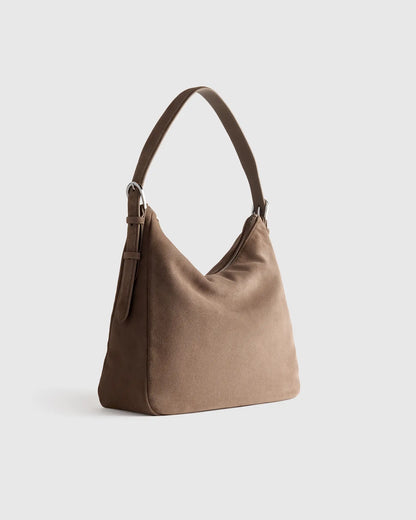 Sutton Suede Shoulder Bag - US 0591