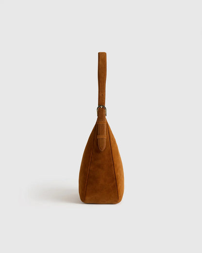 Sutton Suede Shoulder Bag - US 3777