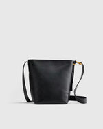 Italian Leather Bucket Crossbody - US 4017