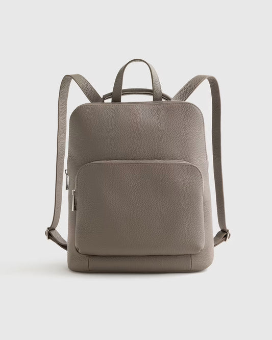 Italian Leather Convertible Backpack - US 7841