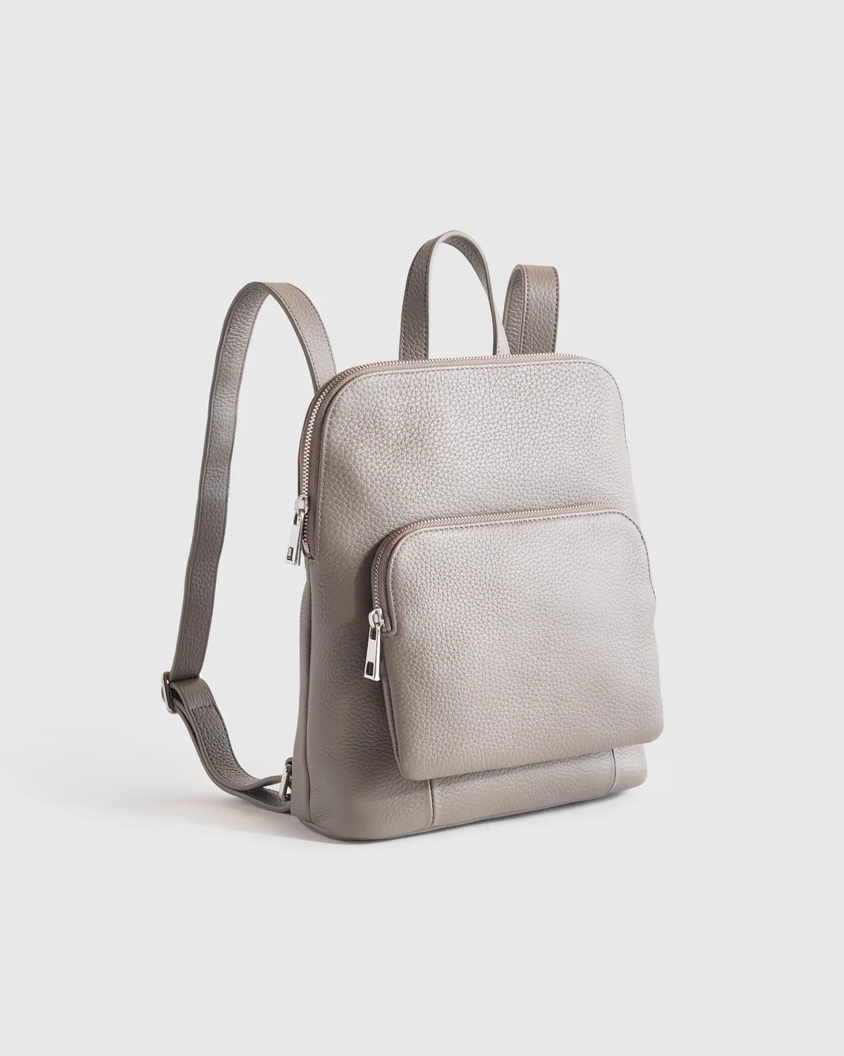 Italian Leather Mini Convertible Backpack - US 7421