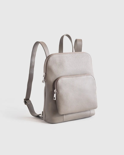 Italian Leather Mini Convertible Backpack - US 7421