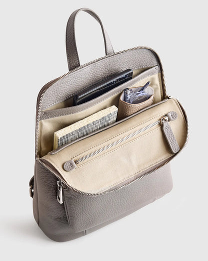 Italian Leather Mini Convertible Backpack - US 7421