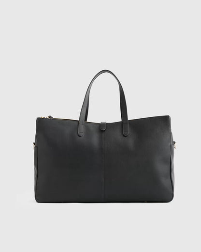 Italian Leather Triple Compartment Weekender - US 2046