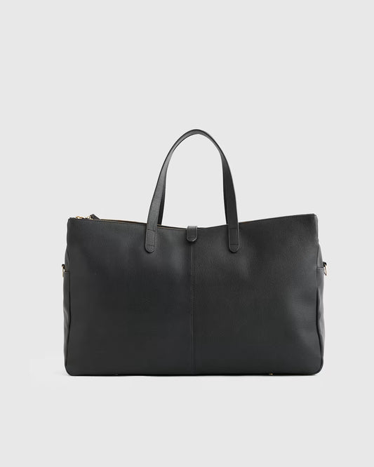 Italian Leather Triple Compartment Weekender - US 2046