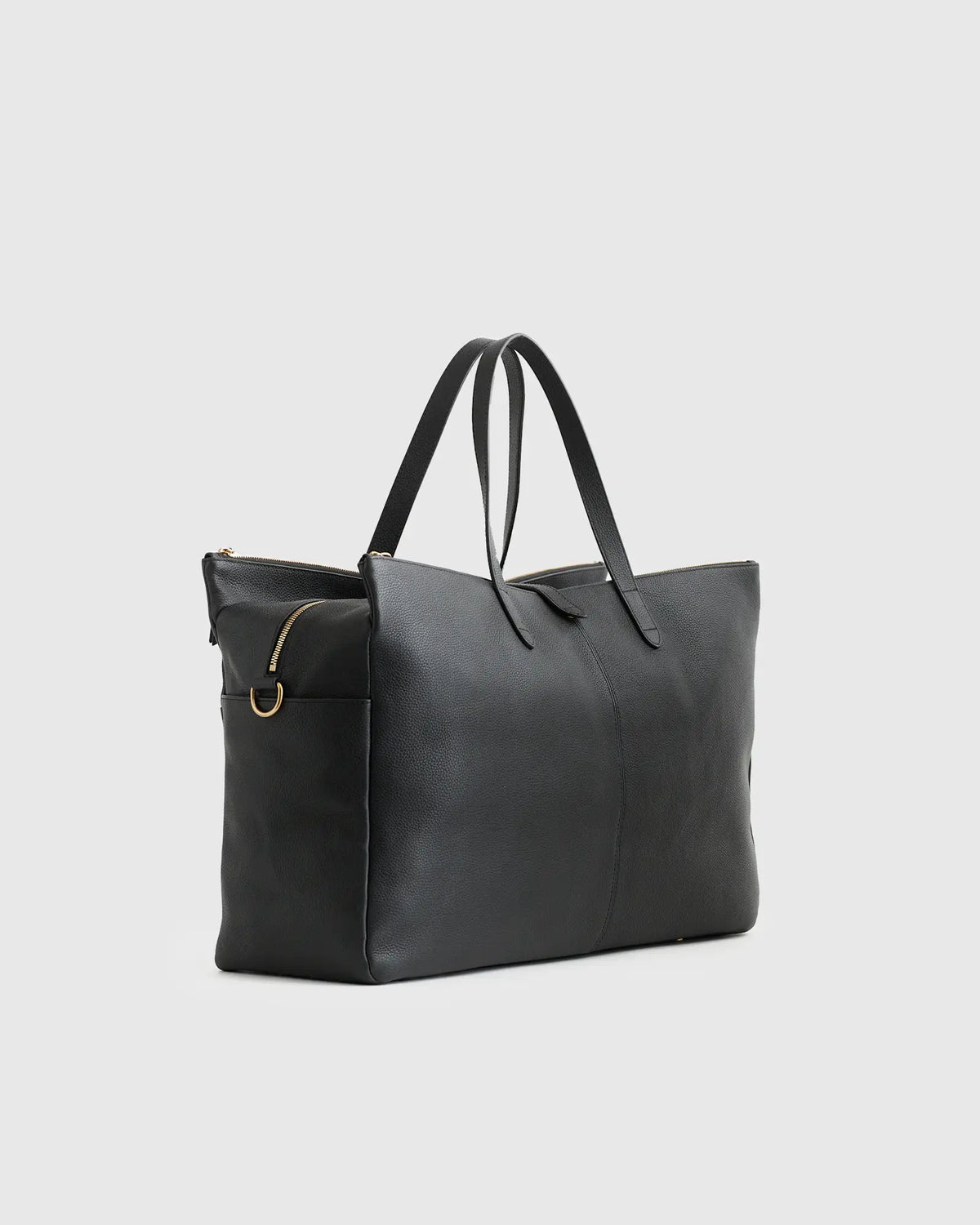 Italian Leather Triple Compartment Weekender - US 2046