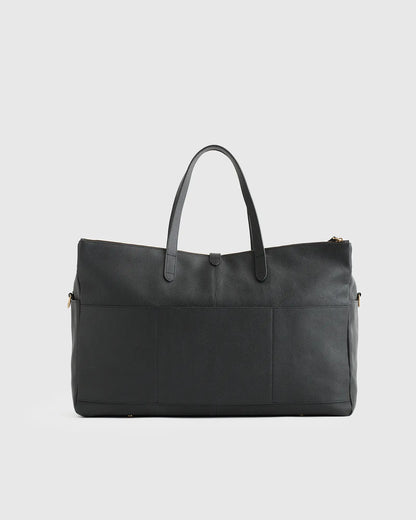 Italian Leather Triple Compartment Weekender - US 2046