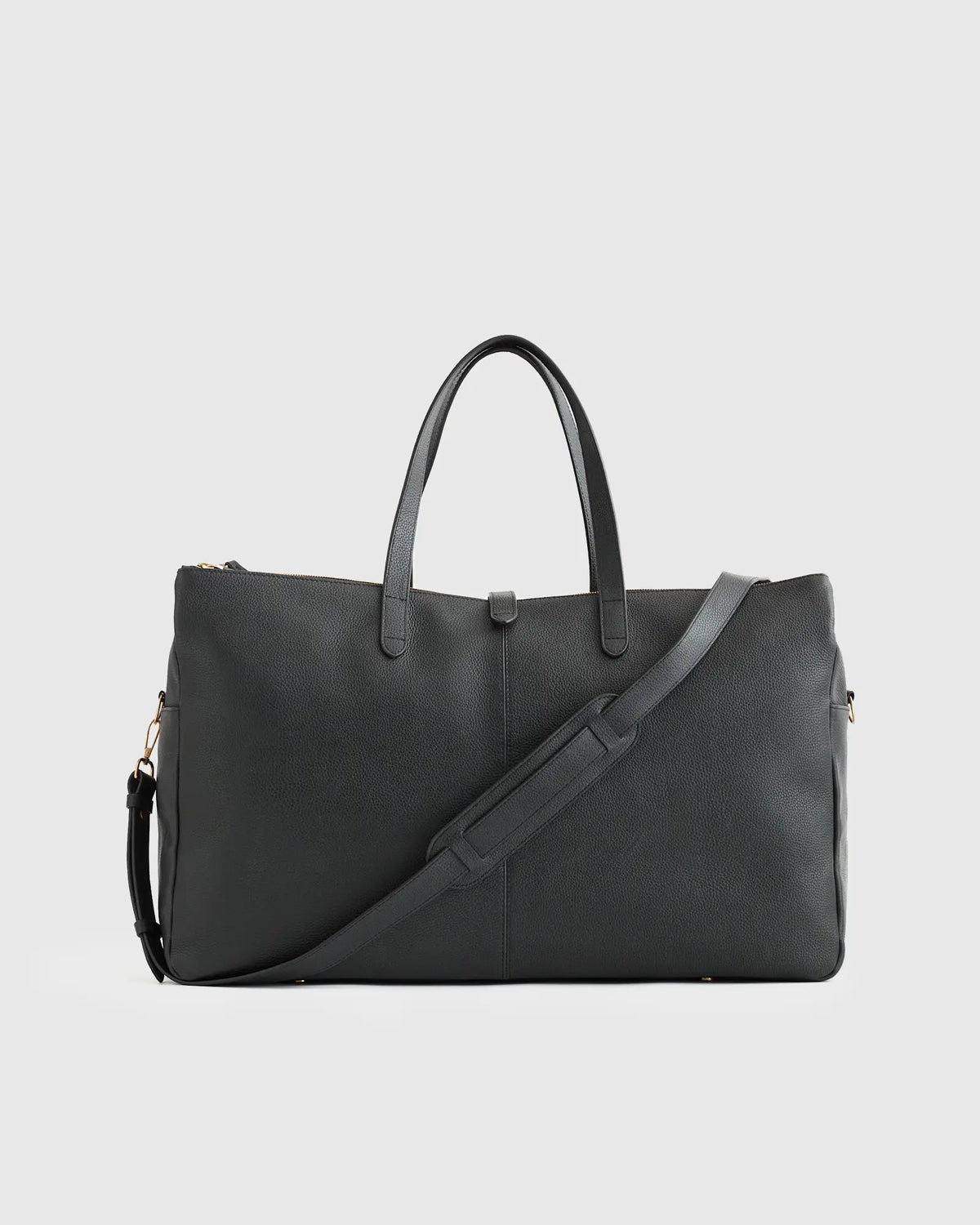 Italian Leather Triple Compartment Weekender - US 2046
