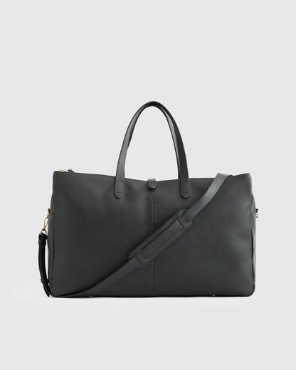 Italian Leather Triple Compartment Weekender - US 2046