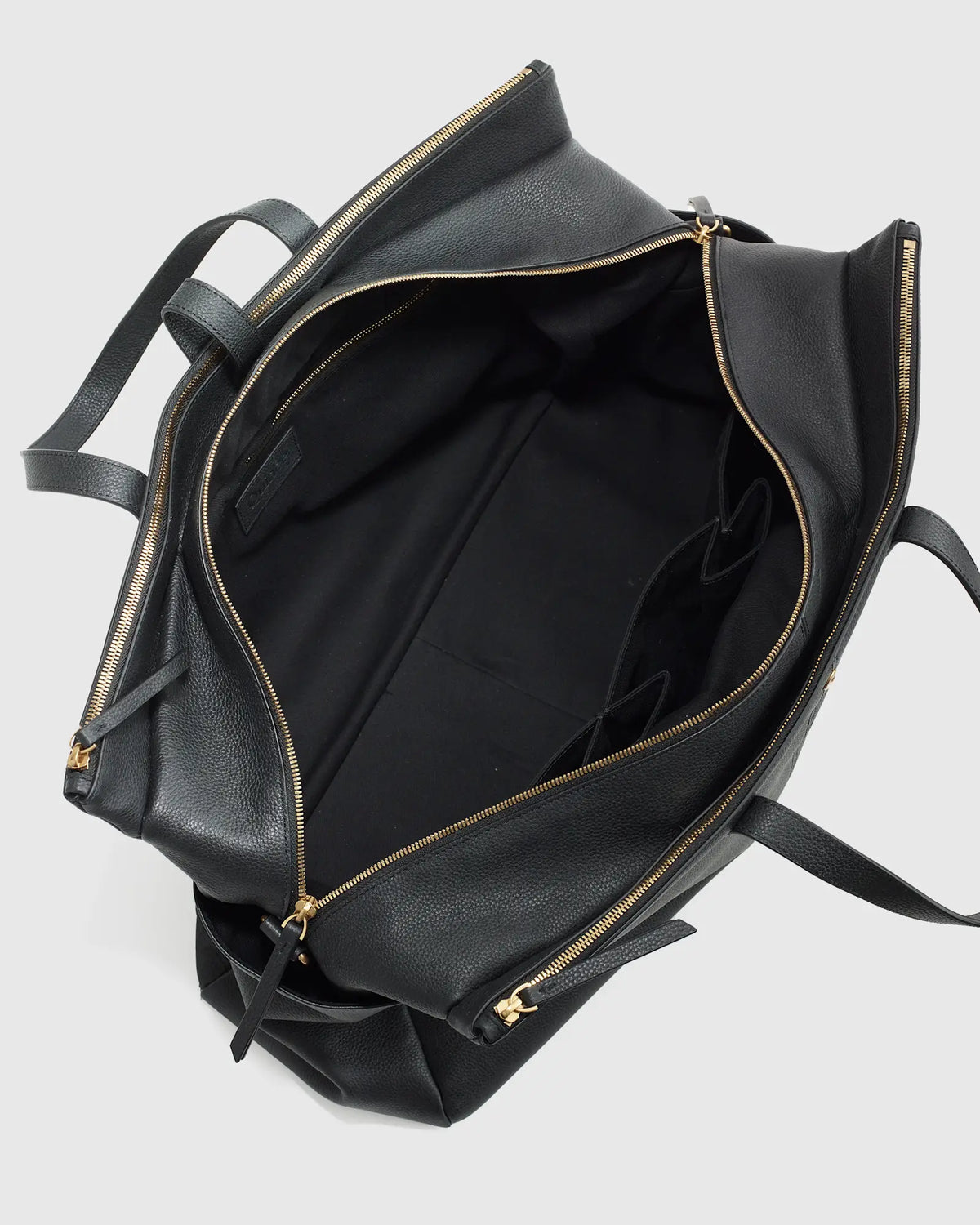 Italian Leather Triple Compartment Weekender - US 2046