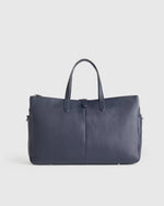 Italian Leather Triple Compartment Weekender - US 1842