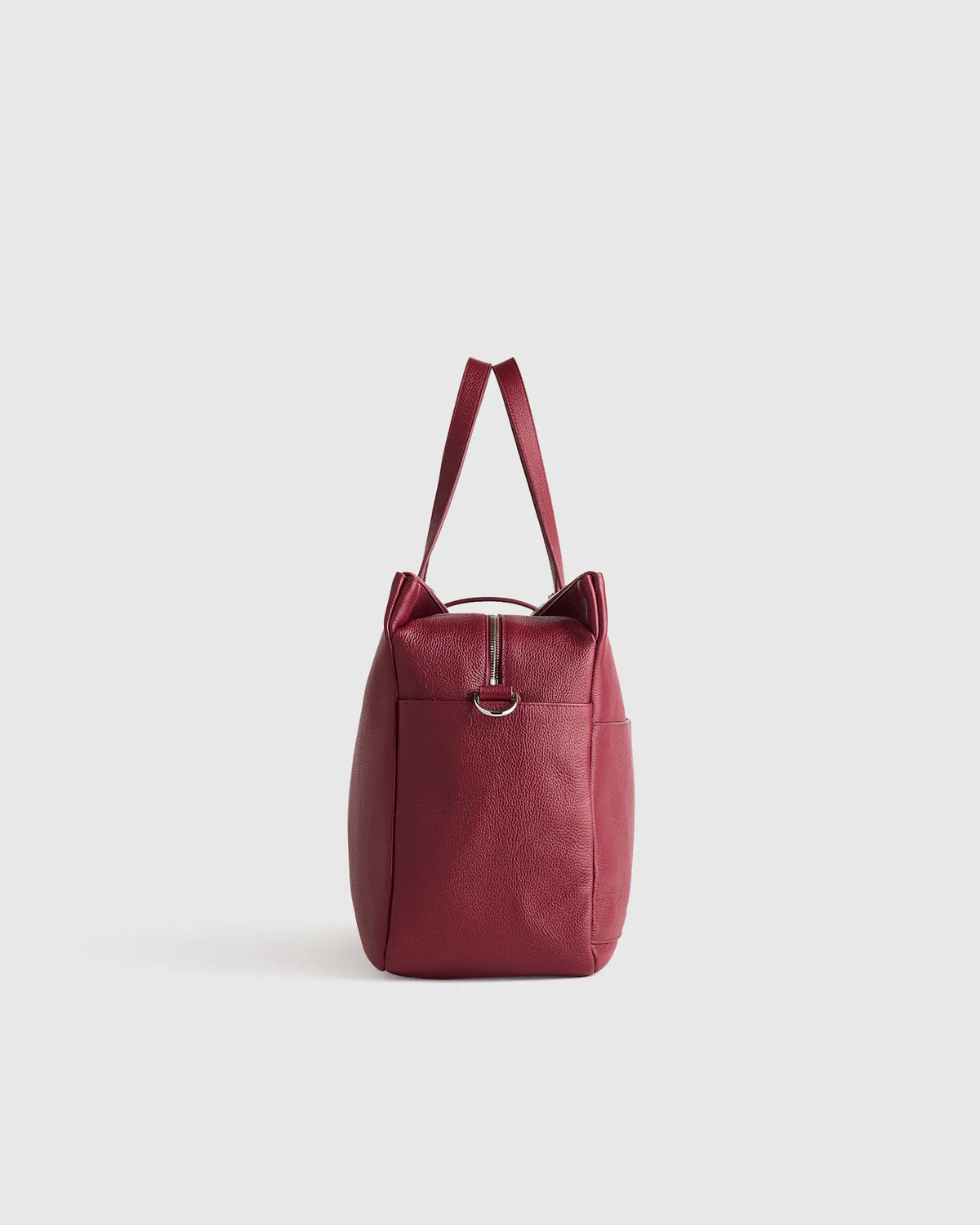 Italian Leather Triple Compartment Weekender - US 4204