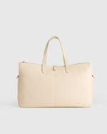 Italian Leather Triple Compartment Weekender - US 4037