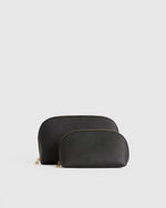 Italian Leather Pouch Travel Set - US 4647