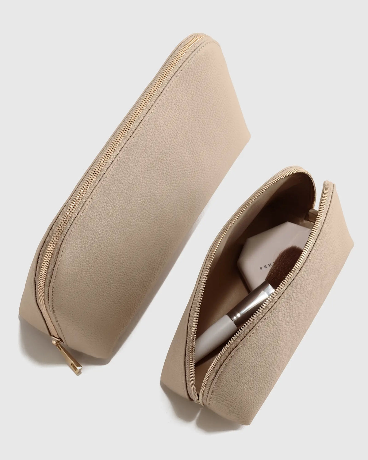 Italian Leather Pouch Travel Set - US 0868