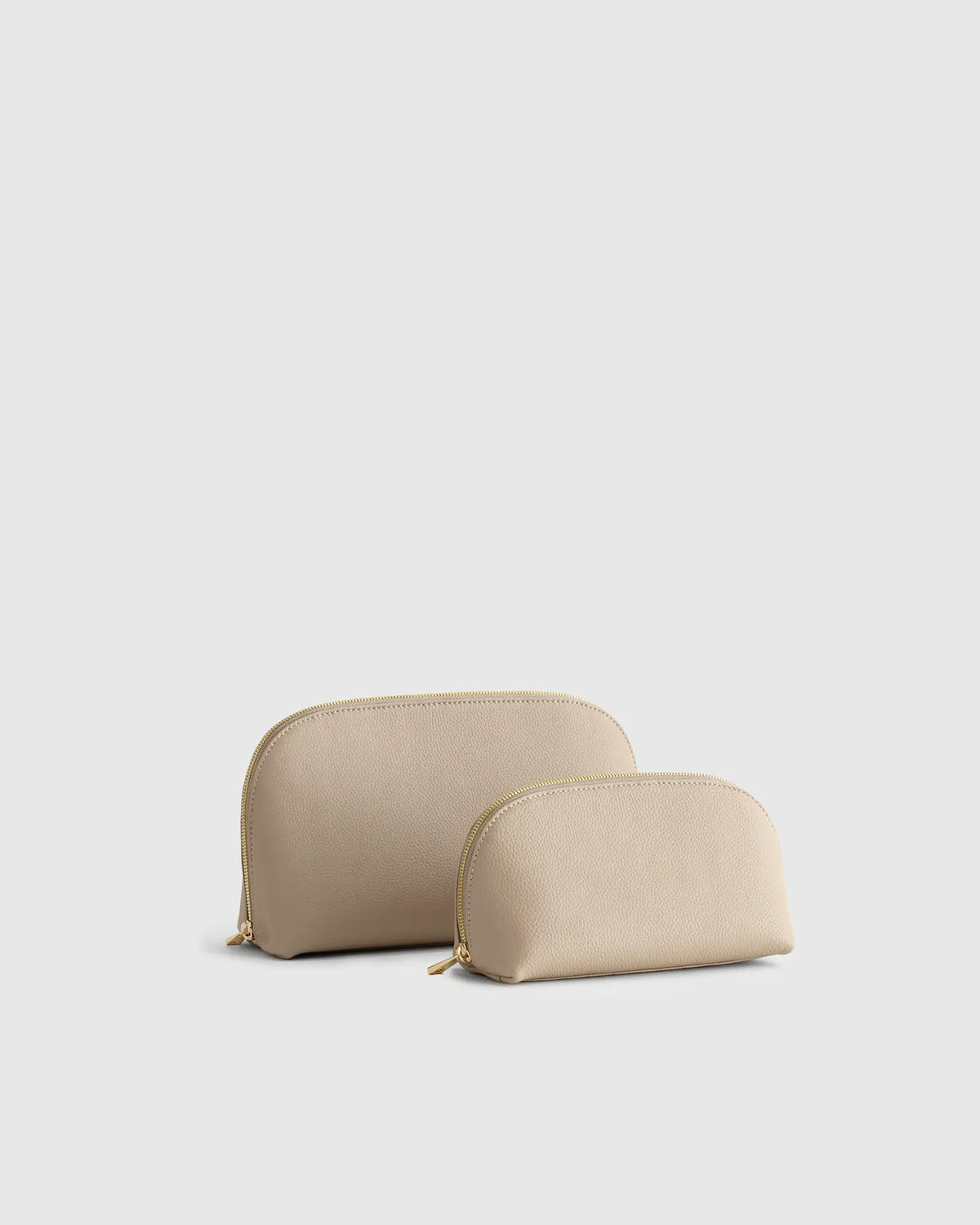 Italian Leather Pouch Travel Set - US 0868
