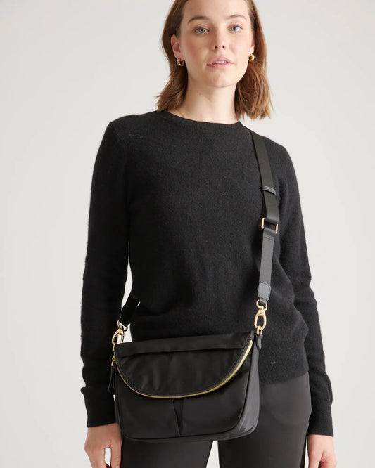 Revive Nylon Foldover Crossbody - US 0906