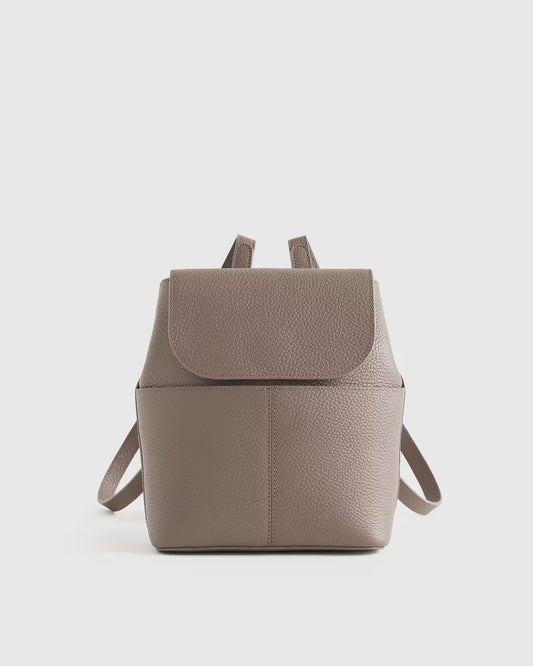 Italian Leather Small Backpack - US 5302