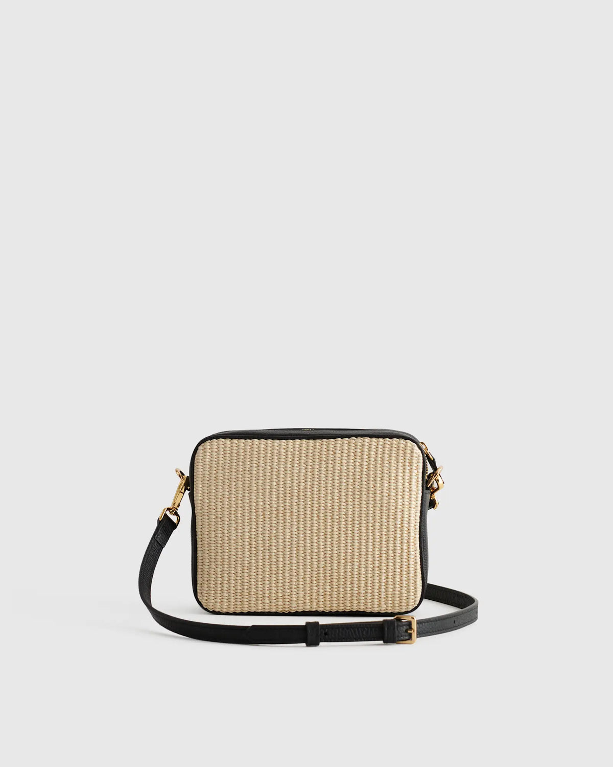 Gemma Raffia & Leather Crossbody - US 7185