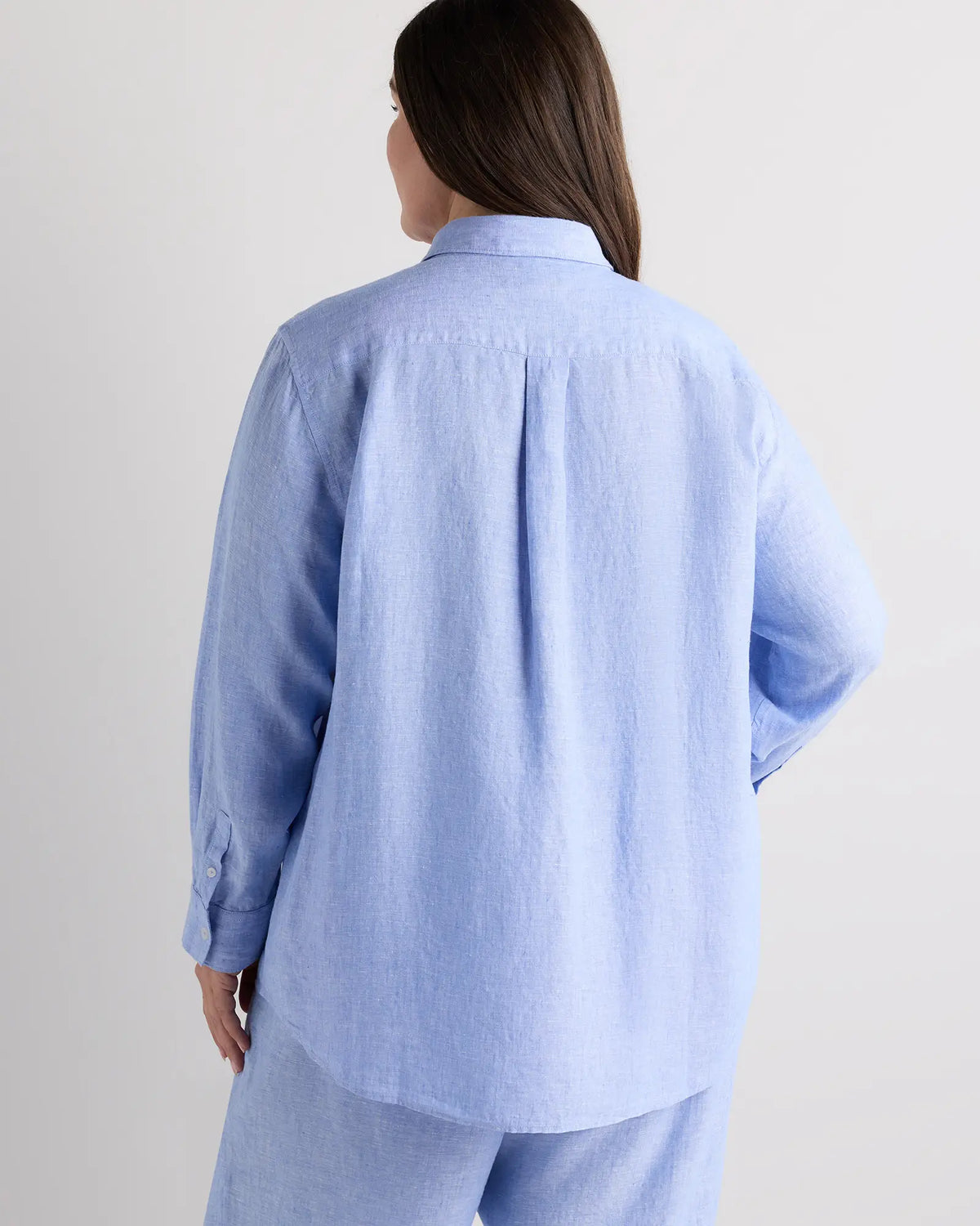 100% European Linen Long Sleeve Shirt - US 4208