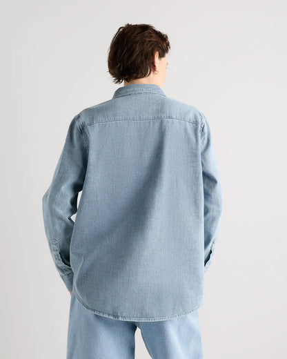 Oversized Denim Maternity Shirt - US 2800