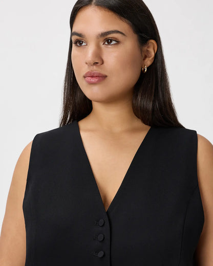 Fluid Crepe Vest - US 0815