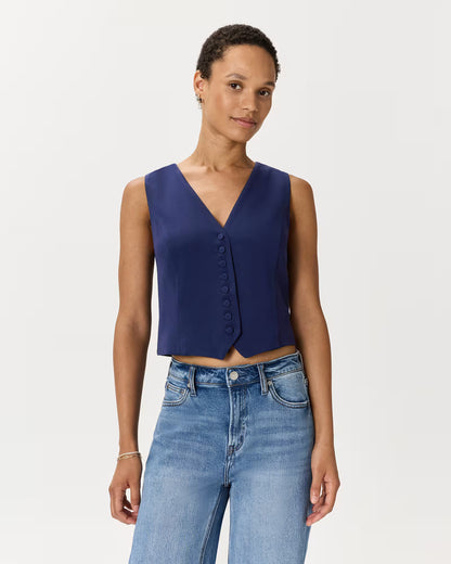 Fluid Crepe Vest - US 0358