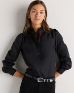 100% Organic Cotton Lace Ruffle Blouse - US 7670
