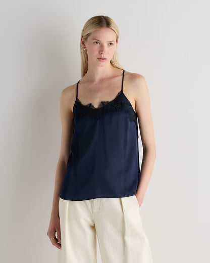 100% Washable Silk Lace Cami - US 8058