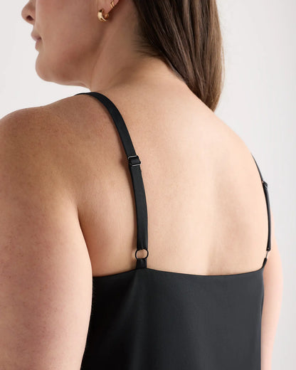 Washable Stretch Silk V-Neck Cami - US 7250