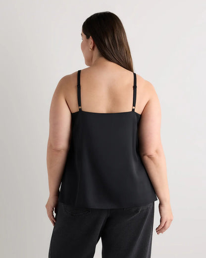 Washable Stretch Silk V-Neck Cami - US 7250