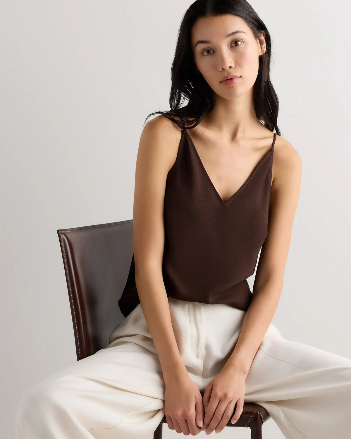 Matte V-Neck Cami - US 9286
