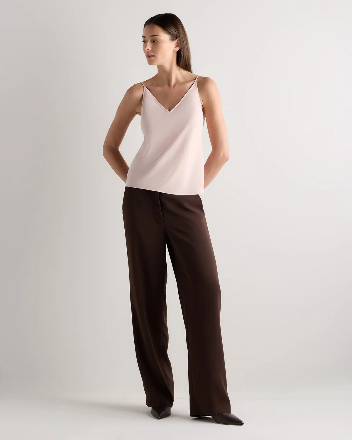 Matte V-Neck Cami - US 8093