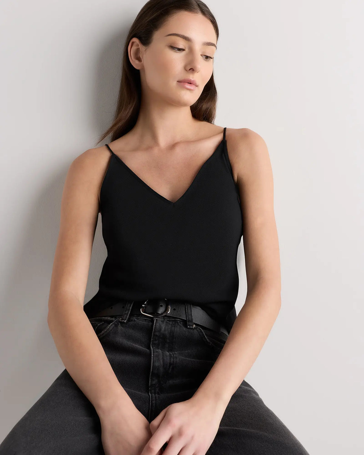 Matte V-Neck Cami - US 1250