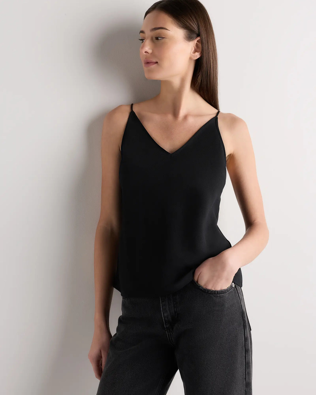 Matte V-Neck Cami - US 1250