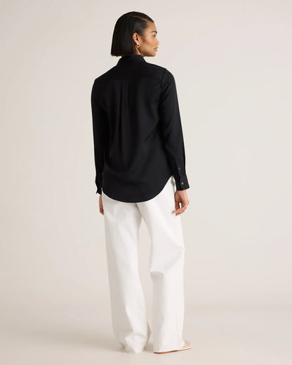Washable Stretch Silk Blouse - US 4923