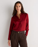 Washable Stretch Silk Blouse - US 3039