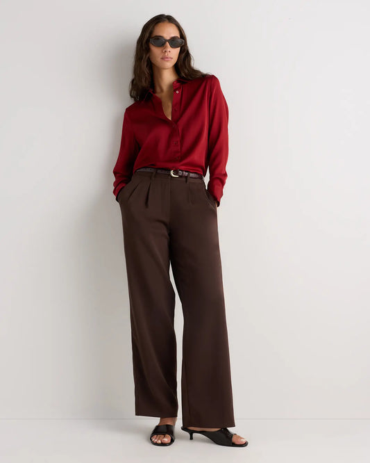 Washable Stretch Silk Blouse - US 3039