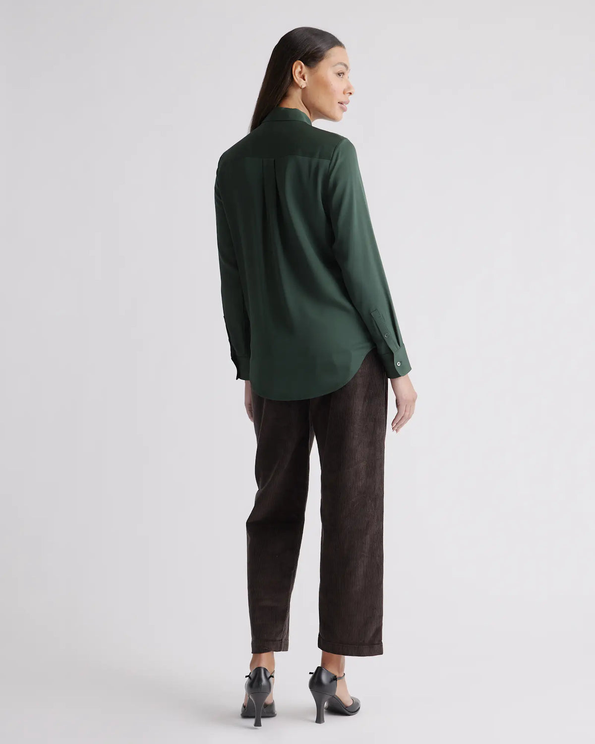 Washable Stretch Silk Blouse - US 3509