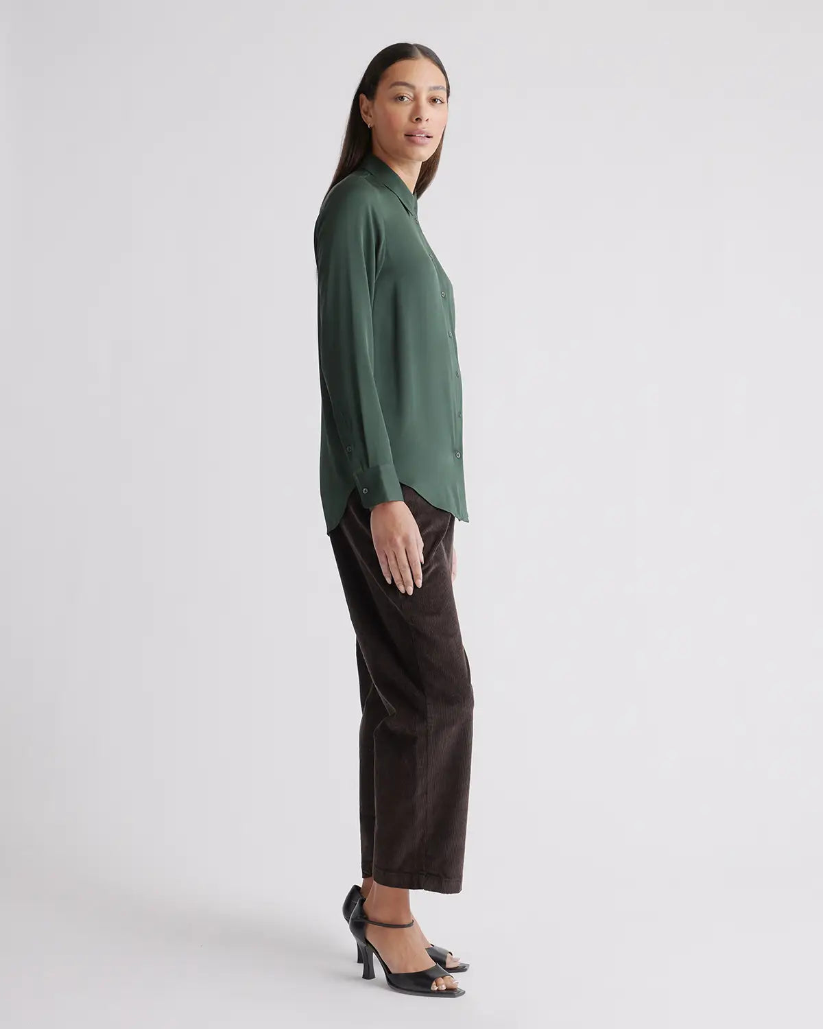 Washable Stretch Silk Blouse - US 3509