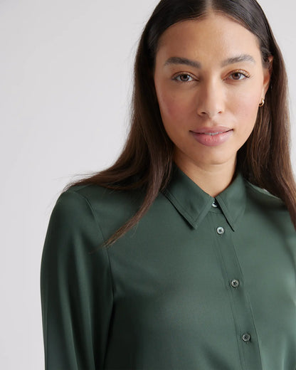 Washable Stretch Silk Blouse - US 3509