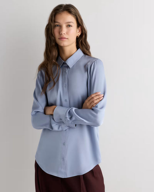 Washable Stretch Silk Blouse - US 3719
