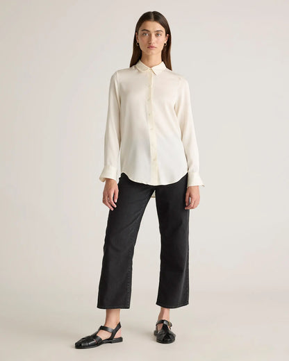 Washable Stretch Silk Blouse - US 4365