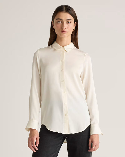 Washable Stretch Silk Blouse - US 4365