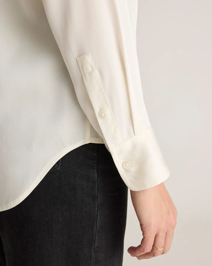 Washable Stretch Silk Blouse - US 4365