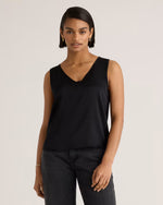 Washable Stretch Silk Tank - US 8662