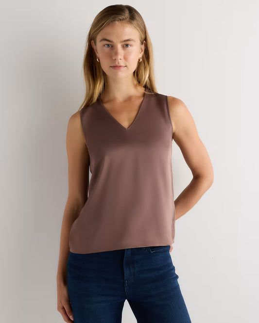 Washable Stretch Silk Tank - US 2350