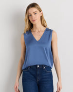 Washable Stretch Silk Tank - US 1551