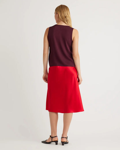 Washable Stretch Silk Tank - US 5933